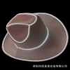 Amazon DIY Christmas LED cowboy hat, LED light hat, EL cold light cowboy hat, Christmas top hat, bride hat Specification image